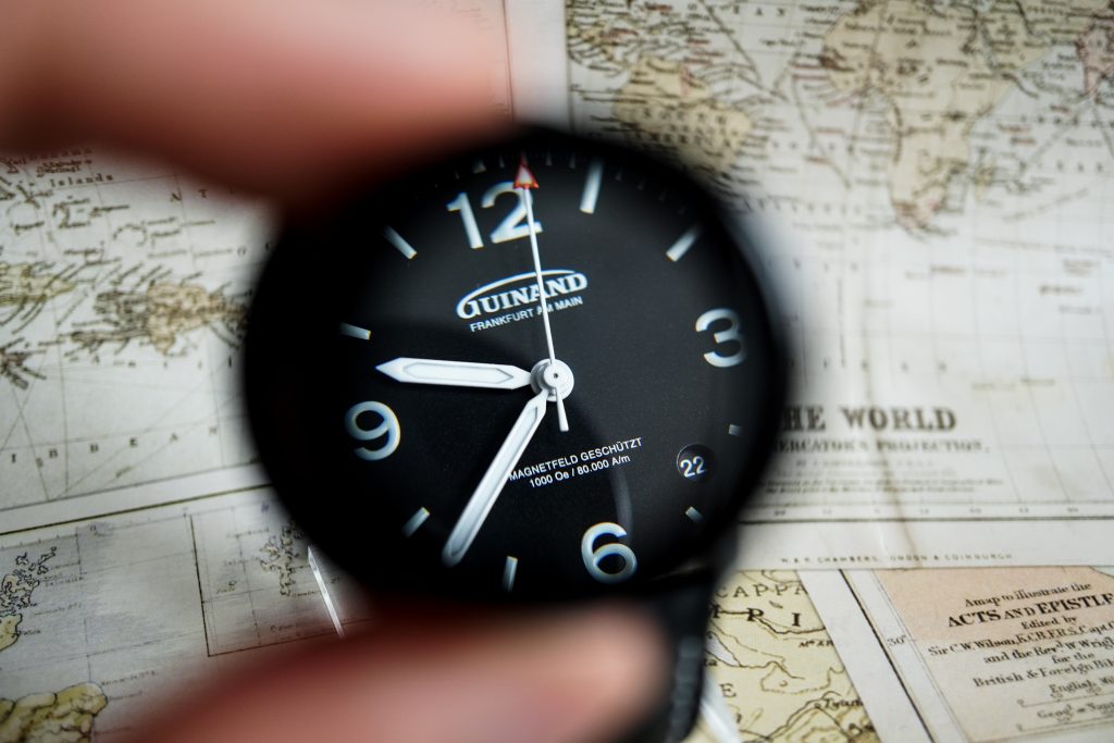 Guinand Flight Engineer watch review - german made anti-magnetic watch