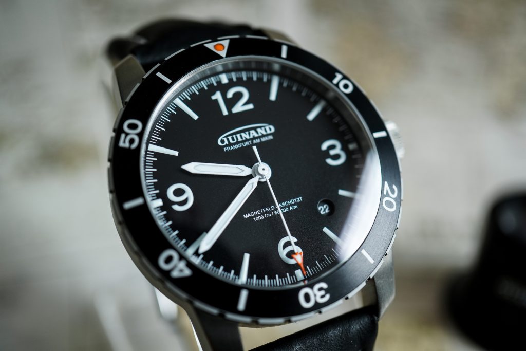 Guinand Flight Engineer watch review - german made anti-magnetic watch
