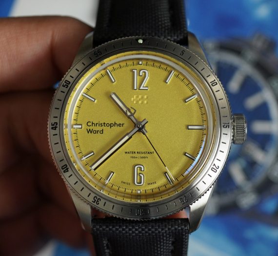 Christopher Ward C65 Trident Yellow L.E