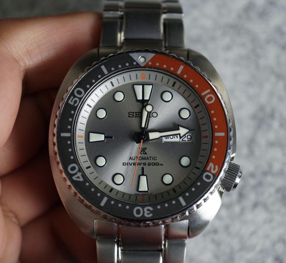 Seiko SRPD01K1 Dawn Grey Turtle L.E