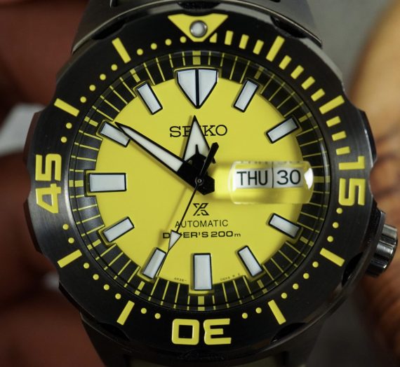 Seiko SRPF35K1 Yellow Monster