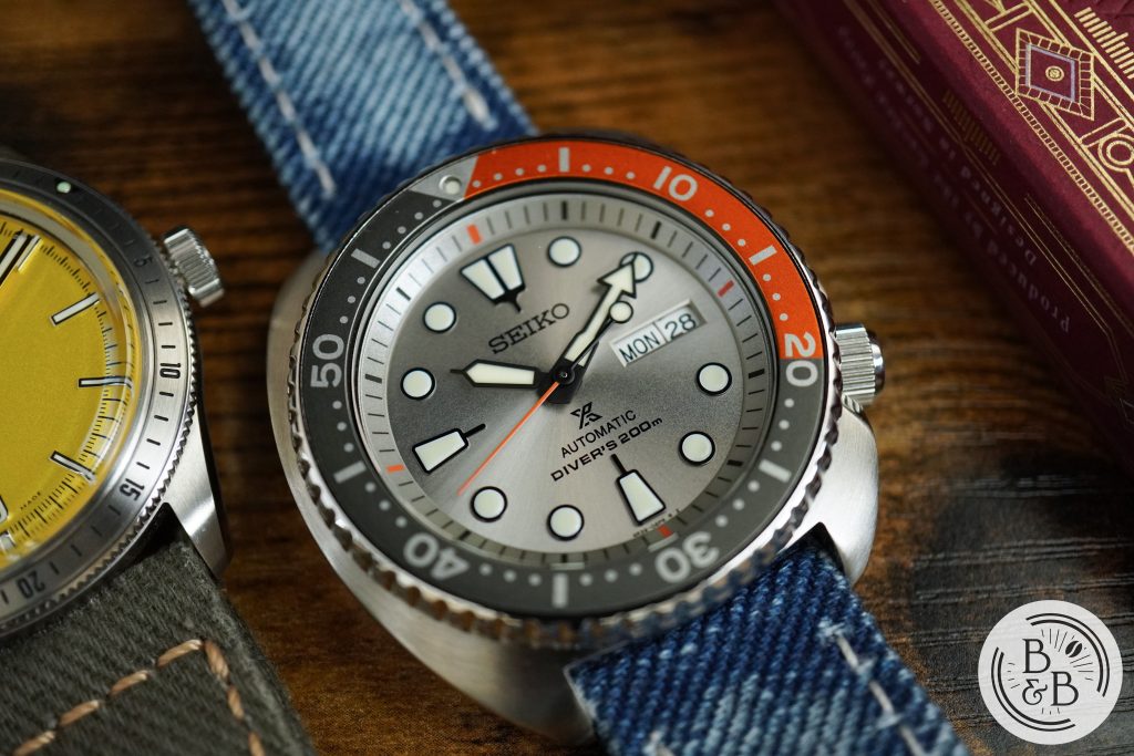 Seiko SRPD01K1 Dawn Grey Turtle  – Beans & Bezels