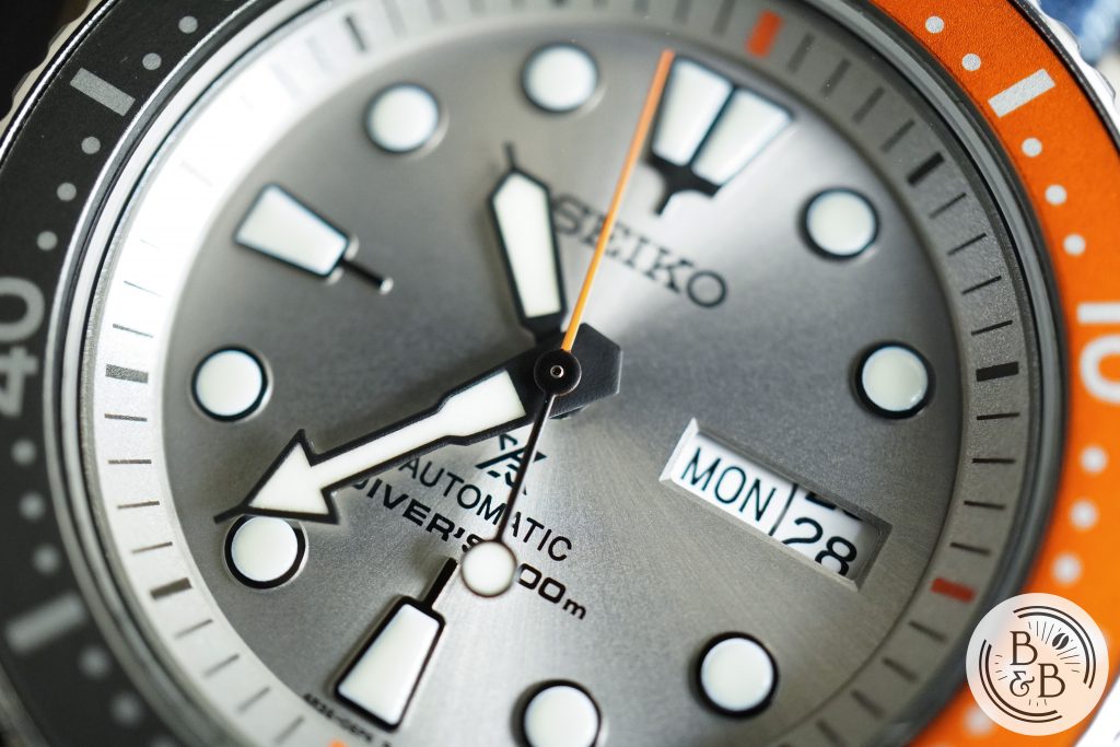 Seiko SRPD01K1 Dawn Grey Turtle  – Beans & Bezels