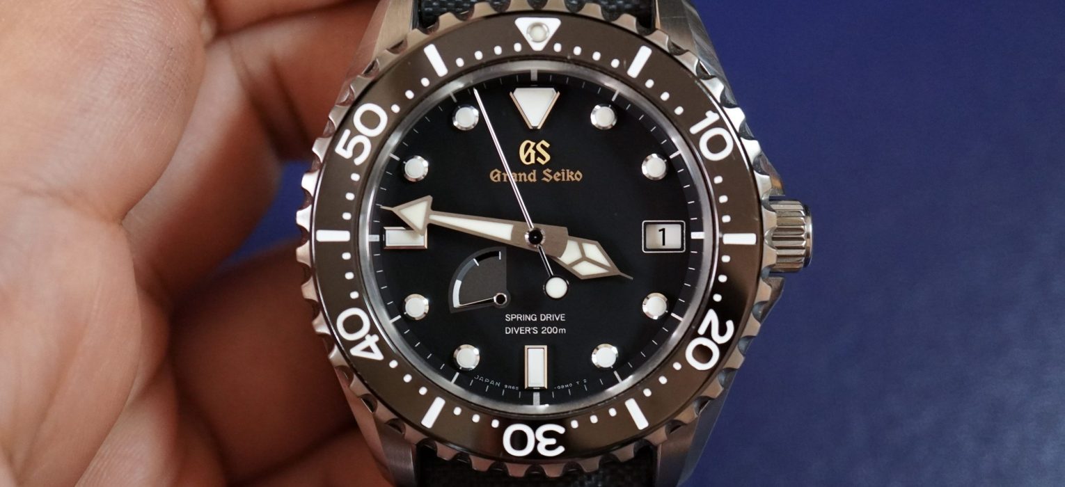 Grand Seiko SBGA231 Titanium Diver – Beans & Bezels