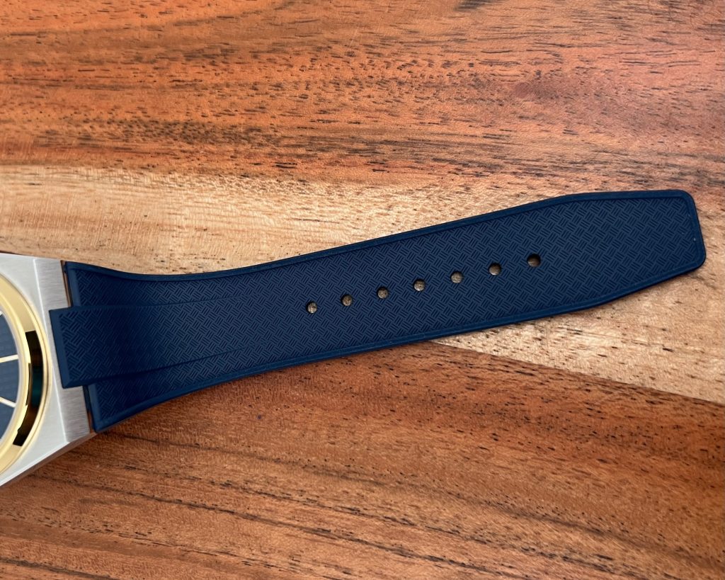 Navy Tissot PRX CTS Rubber Strap – Delugs