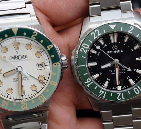 Formex REEF GMT & Laventure Transatlantique GMT