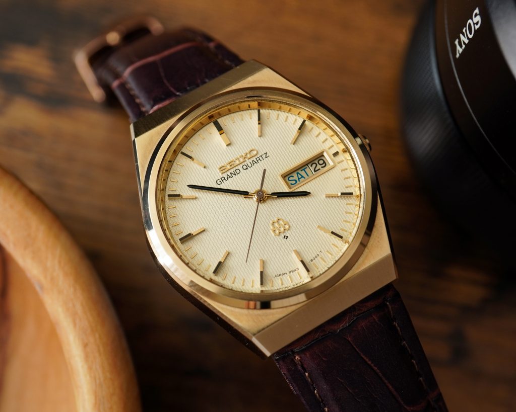 Seiko Grand Quartz 9943 8000 Beans Bezels