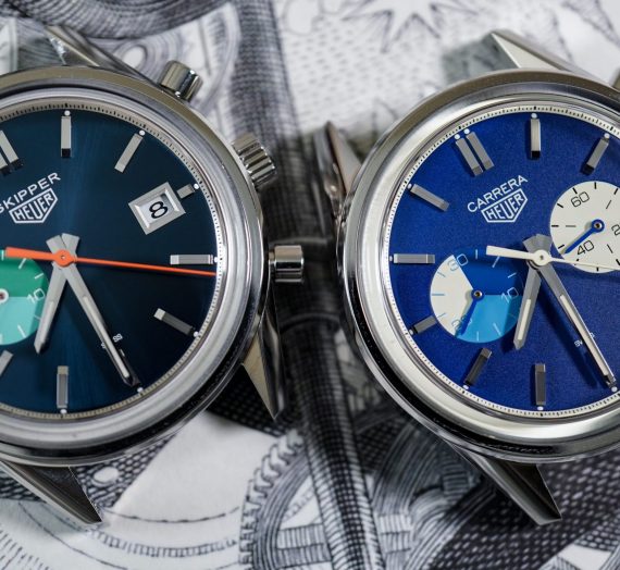 Heuer Carrera Skipper & Blue Dreamer