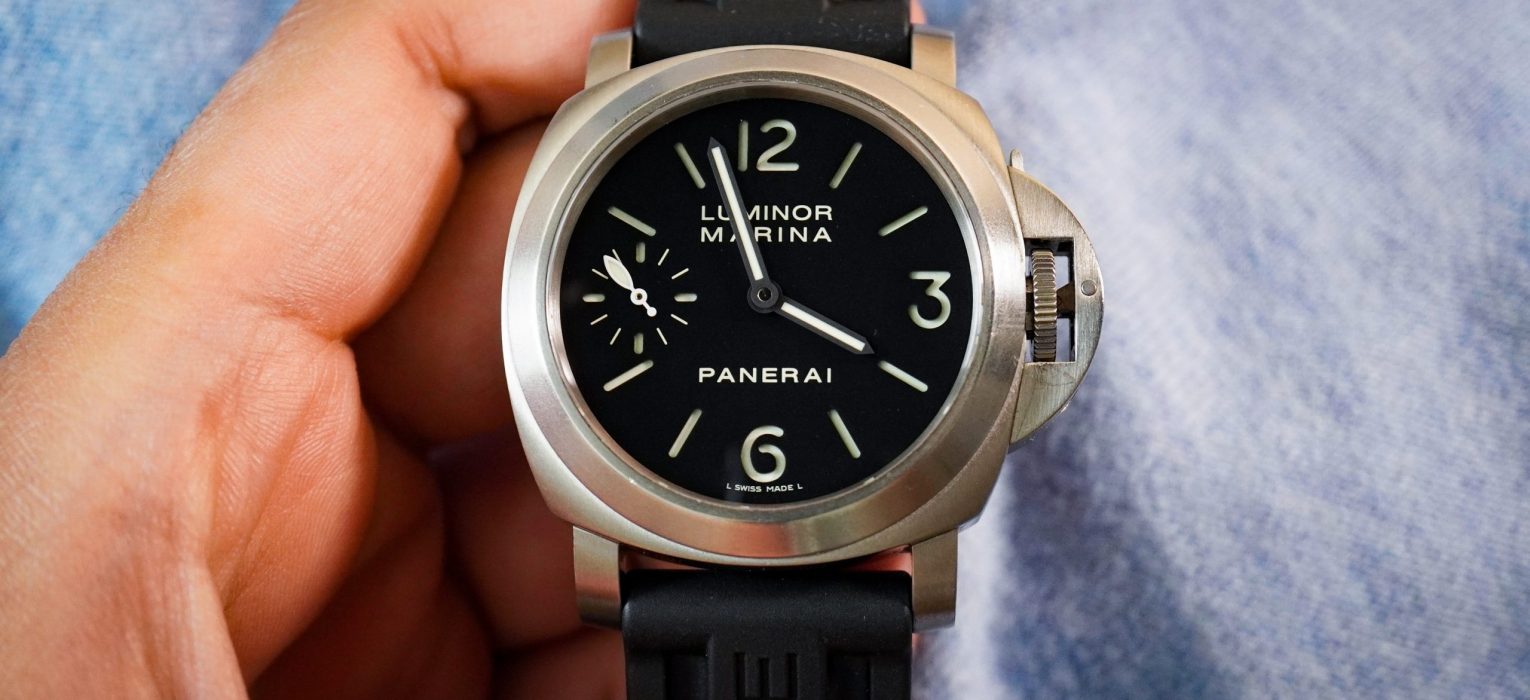 Panerai Luminor Marina Titanio PAM 177 Beans Bezels