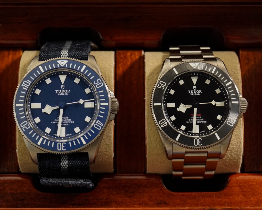 tudor pelagos fxd 39 titanium marine nationale watch
