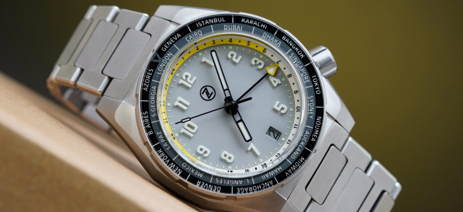 Zelos Thresher GMT Worldtimer Beans Bezels