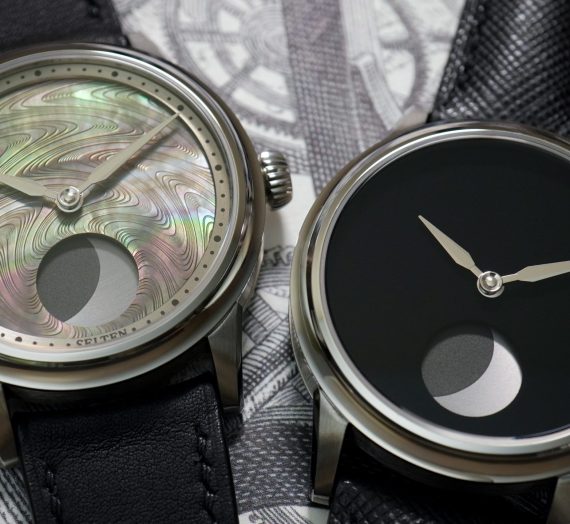 Selten M1 Moonphase – Musou Black & Mother of Pearl Guilloche