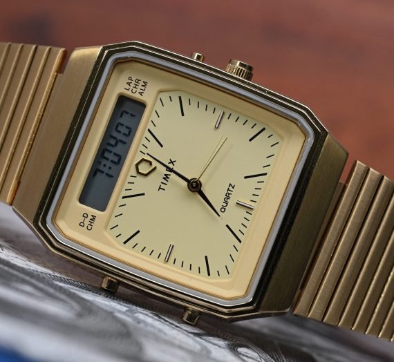 Q Timex 1982 Ana-Digi Reissue